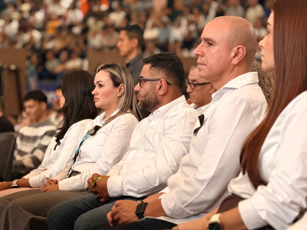 Asointermedias acompañó homenaje en la ciudad intermedia de Bello