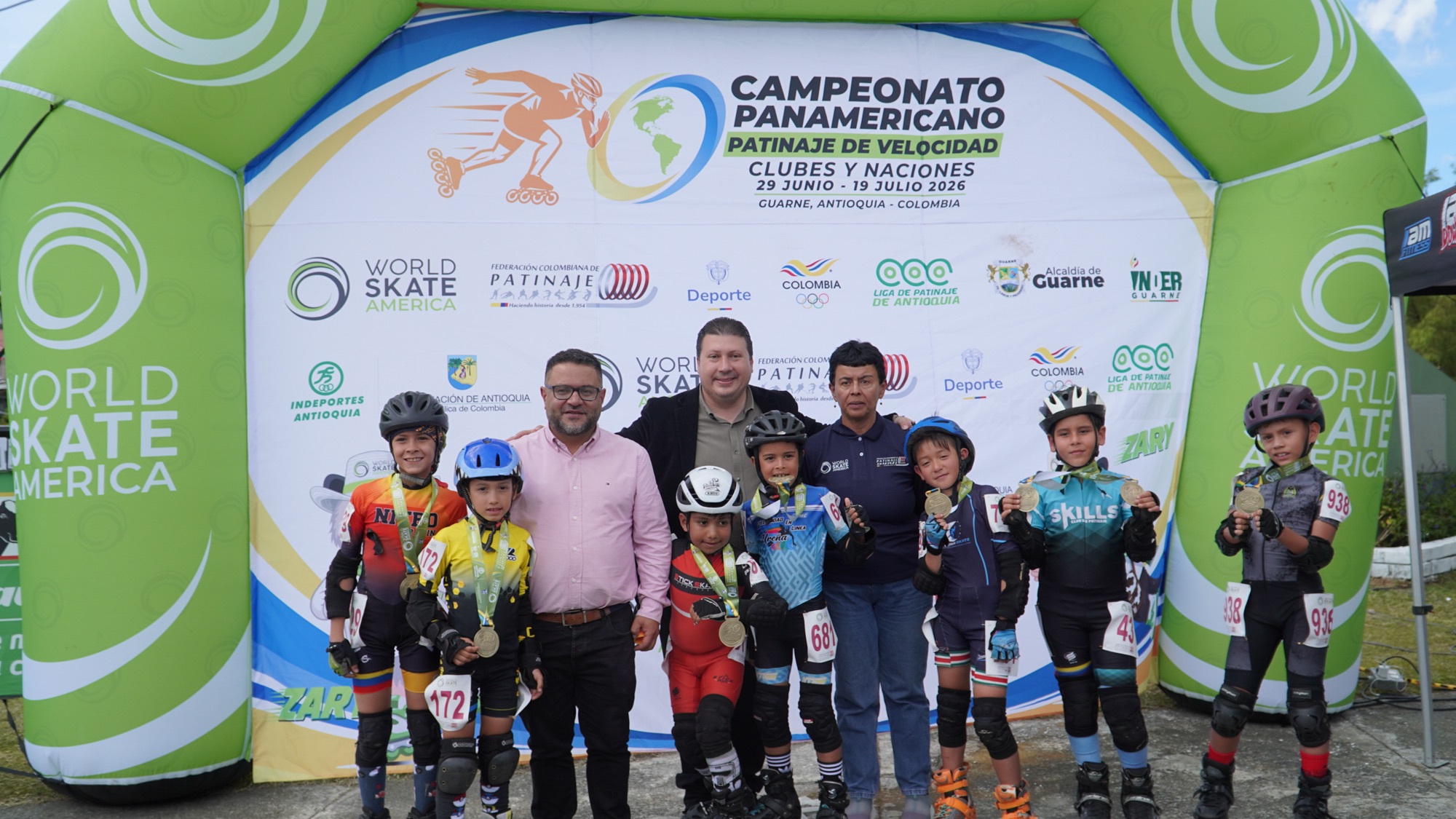 Asointermedias destaca a Guarne como escenario del Campeonato Panamericano de Patinaje de Velocidad 2026